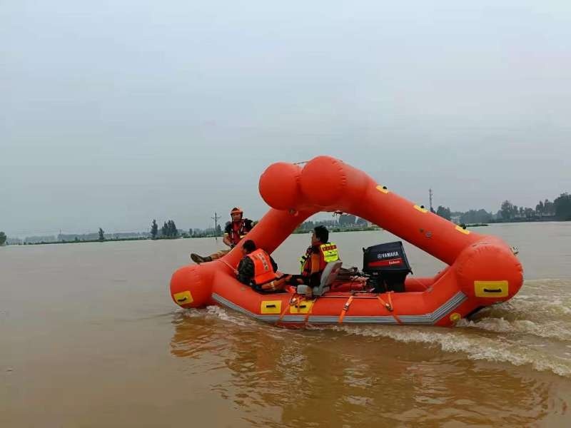 城市副中心科技企業攜高精尖水域救援裝備參與河南救災