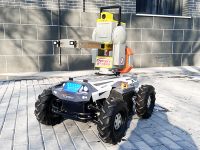 地質雷達無線遙控移動式全景邊坡監測雷達（5000m監測，云臺，高機動無線遙控，有毒有害氣體，第11代）